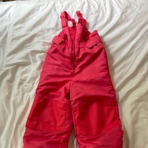 Cherokee toddlers hot pink snowsuit